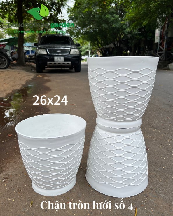 Chậu tròn lưới số 4