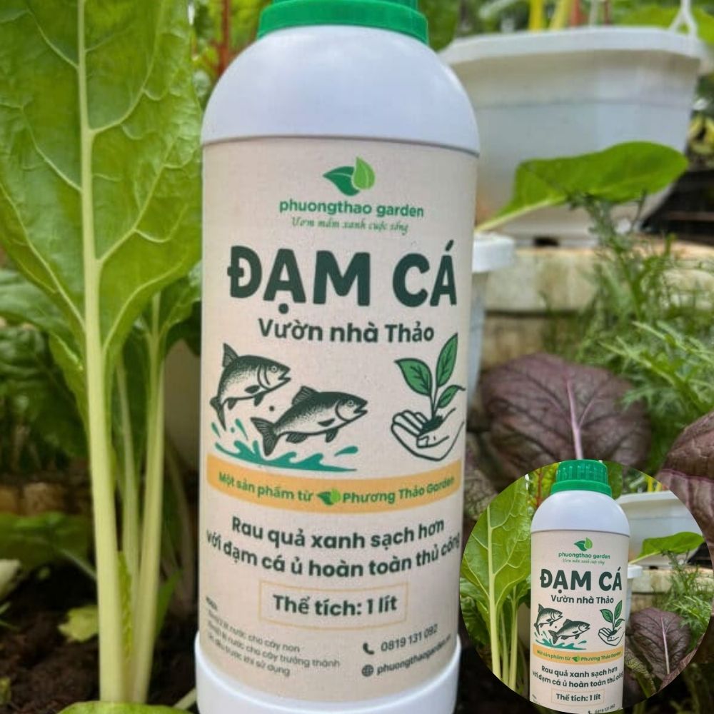 Đạm Cá – Phân Bón Lá Kích Rễ, Tăng Trưởng Nhanh Cho Cây Trồng
