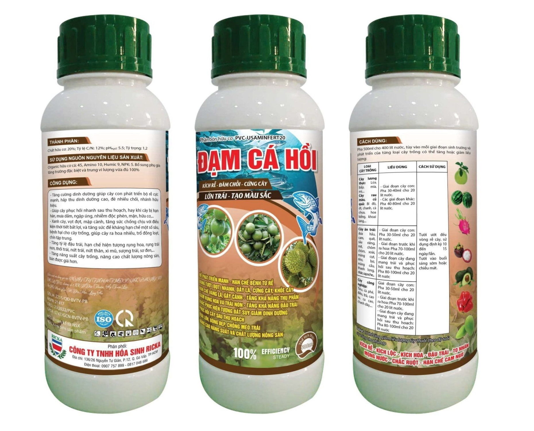 Đạm Cá Hồi 500ml
