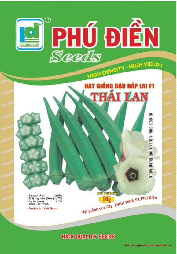 Hạt Giống Đậu Bắp Lai F1 Thái Lan