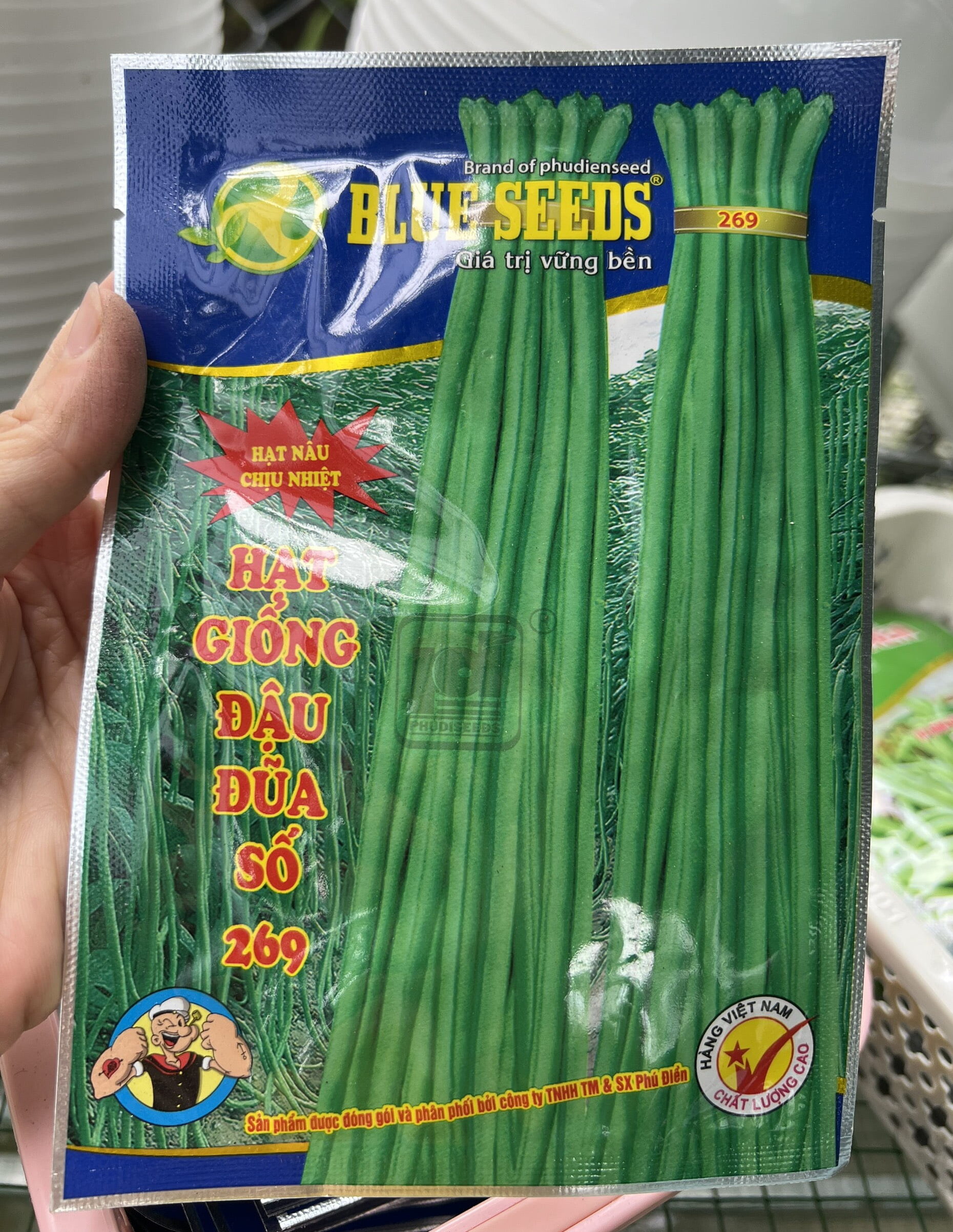 Hạt Giống Đậu Đũa Cao Sản 269