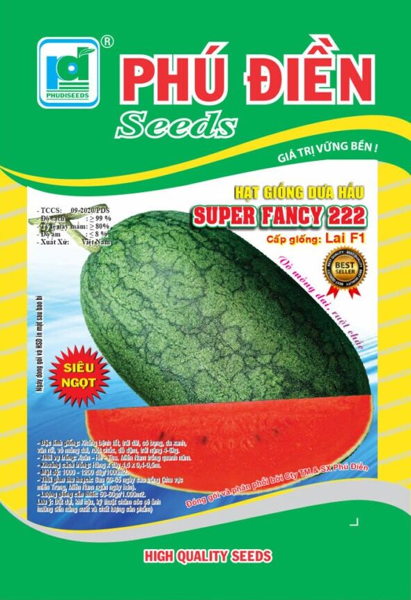 Hạt giống Dưa Hấu Super Fancy 222