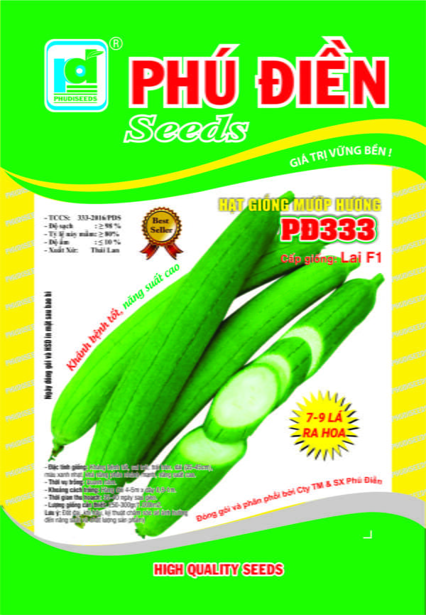 Giống Mướp Hương Lai PD 333
