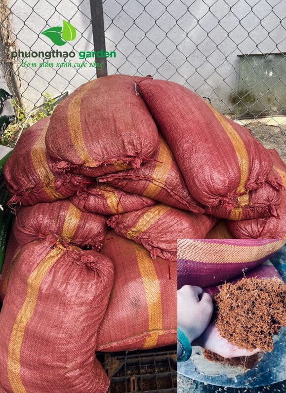 Mụn Xơ Dừa 1 bao (40dm3/5kg-6kg)