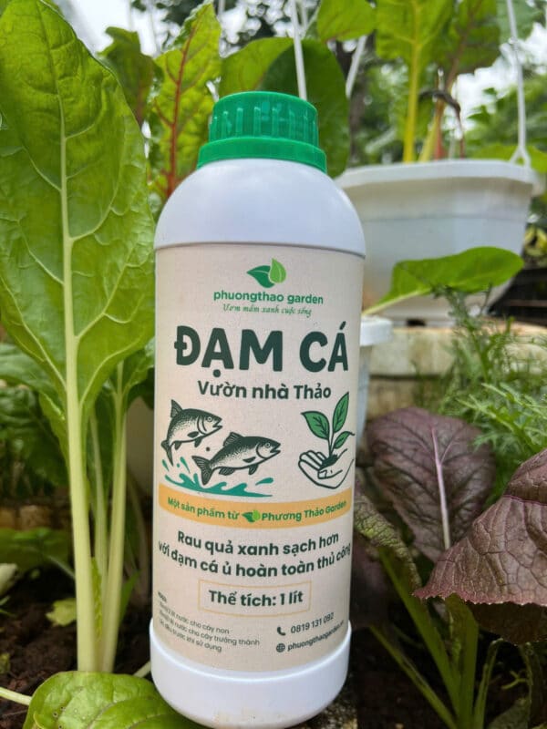 Đạm Cá Vườn Nhà Thảo – Phân Bón Hữu Cơ Cao Cấp Từ 100% Cá Nước Ngọt
