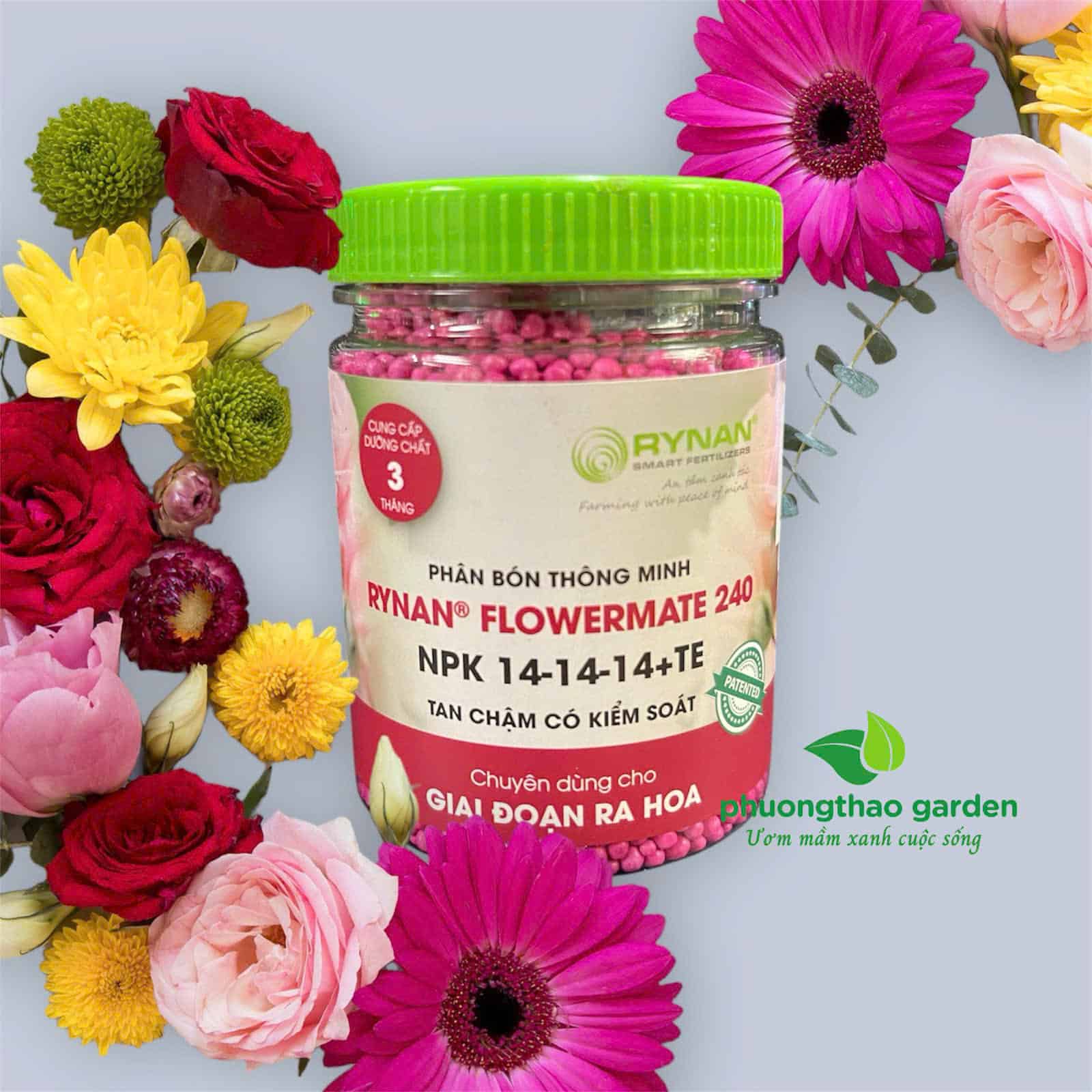 Phân tan chậm Rynan FM 240 ( 14-14-14 +TE)