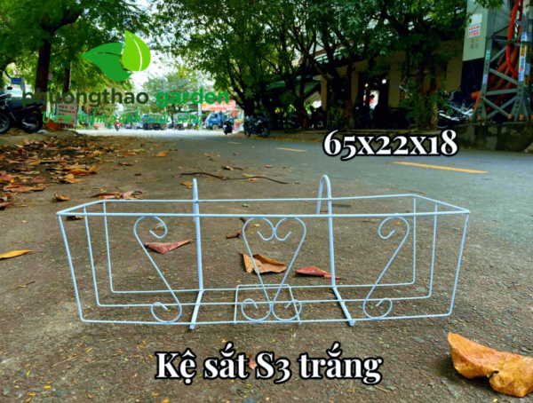 Kệ sắt S3 Trắng