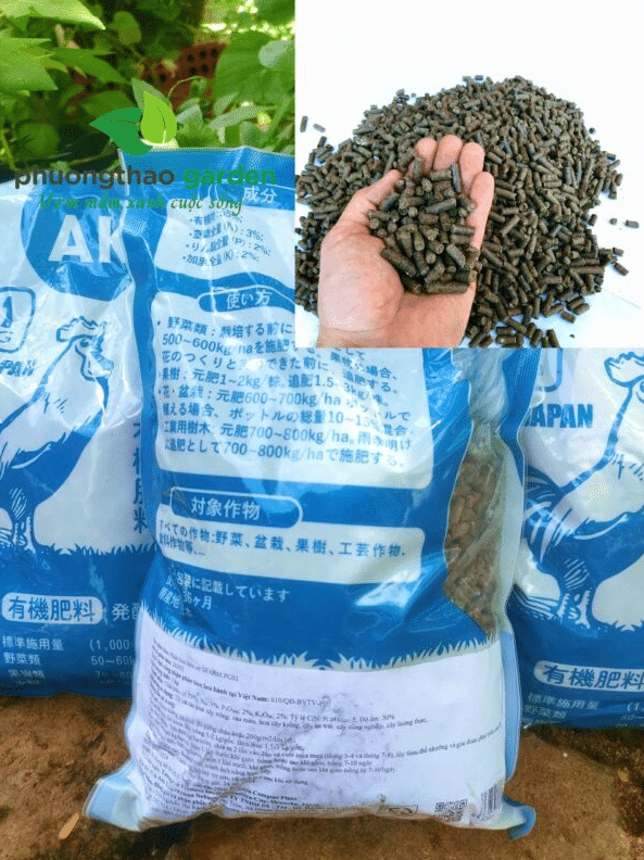 phân gà nhật tại phương thảo garden